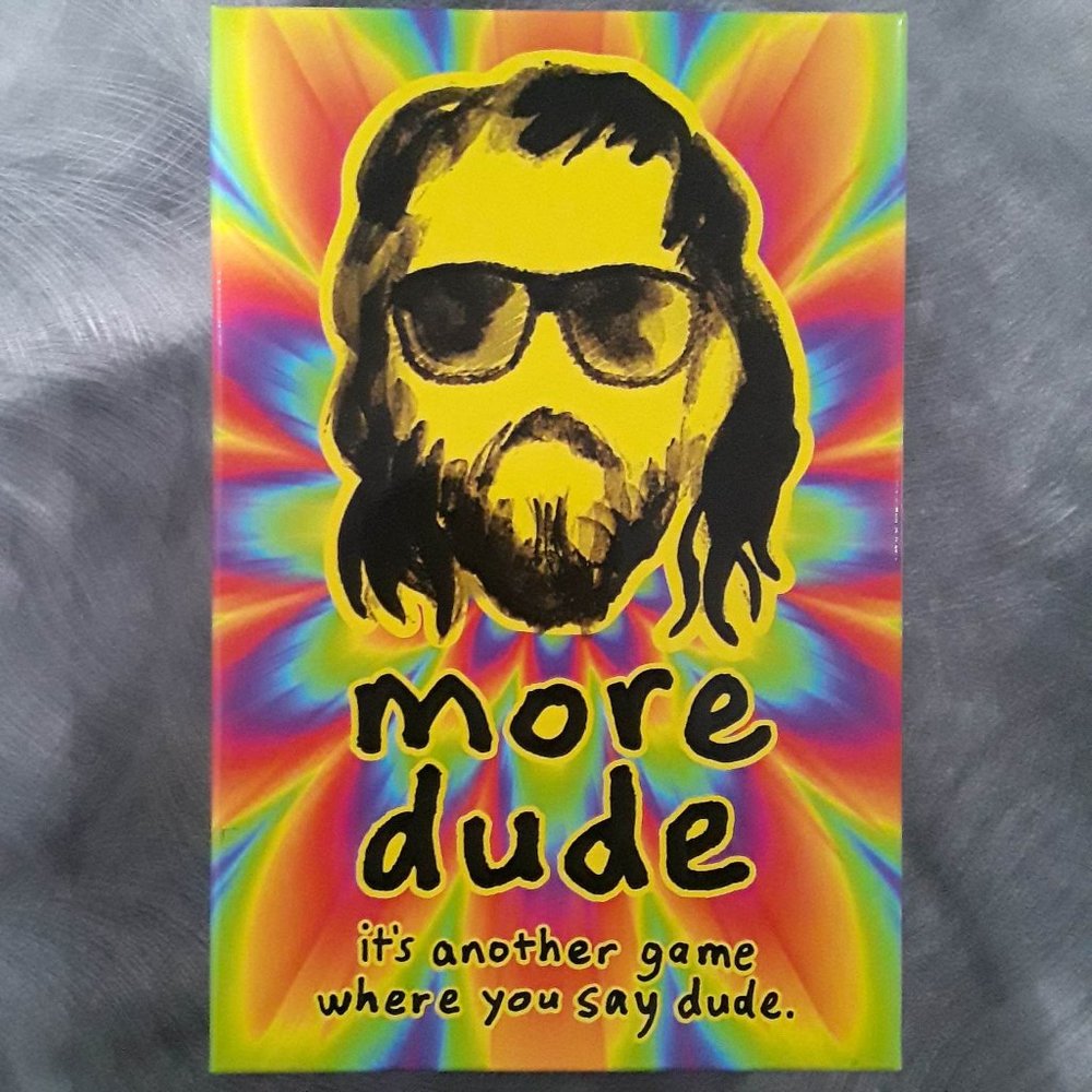 THE DUDE CARD GAME "MORE DUDE" - NORTH STAR GAMES 3-6 PLAYERS 13+ NEW OPEN BOX
